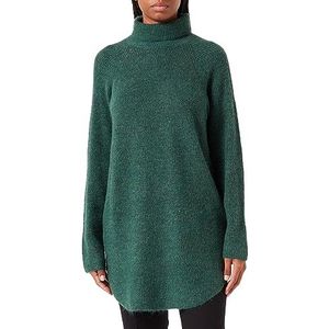 PIECES Dames Pcellen Ls Long Knit Noos Bc Qx, Trekking green., 42/44