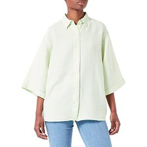 Wrangler Dames Relaxed Summer Shirt Blouse, Seacrest Groen, S