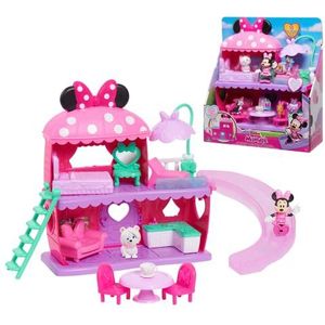 Disney Minnie, Het huis van Minnie, 13-delig, figuren en accessoires, speelgoed voor kinderen vanaf 3 jaar, GIOCHI PREZIOSI, MCN22