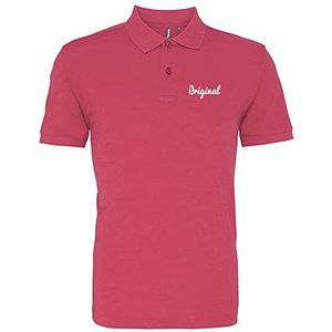 Supportershop Polo heren Original Red Heather XXL, Red Heather, XXL