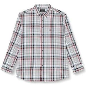 bugatti Vrijetijdshemd voor heren, 1:1 mouw, Bordeaux-970, M