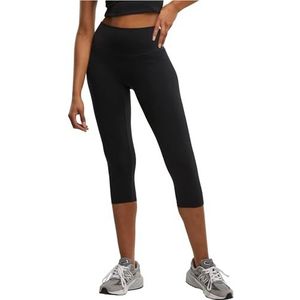 URBAN CLASSICS - Capri Leggings - Zwart - Katoen