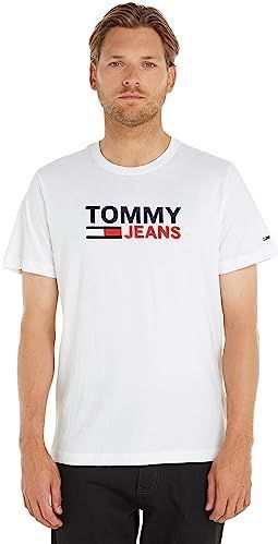 Tommy Hilfiger - TJM Reg Corp Logo - T-shirt - Wit