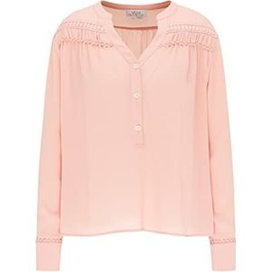 NALLY Dames slip blouse 17215632-NA02, roze, S, roze, S