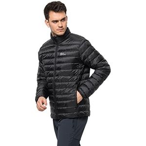 Jack Wolfskin Heren Pack & Go Jacket, Zwart, XL