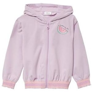 Sweatshirt Jack - Regular Fit - Katoenmix - Met Glitterprints en Gesmokte Details