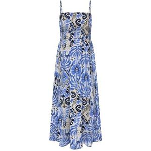 Onlnova Life Vis Elodie Long Dress AOP, amparo blue, S