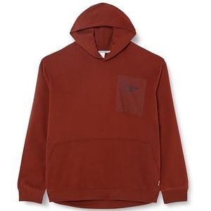 s.Oliver Bernd Freier GmbH & Co. KG Sweatshirt met capuchon voor heren, lange mouwen, bruin, maat 3XL, bruin, 3XL