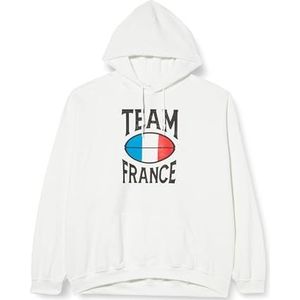 Republic Of California UXREPCZSW028 Sweatshirt voor heren, wit, maat XL, Wit, XXL