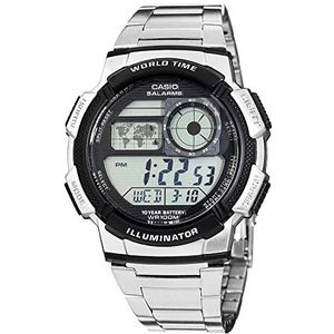 Casio Horloge AE-1000WD-1AVEF, Zilver, één maat