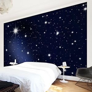 Apalis Vliesbehang Stars fotobehang breed | vliesbehang wandbehang foto 3D fotobehang voor slaapkamer woonkamer keuken | meerkleurig, 95017