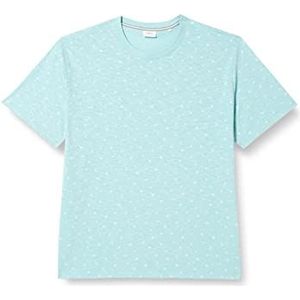 s.Oliver Heren T-shirts met korte mouwen, Blauw Groen, 5XL