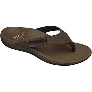 Scholl Teenslippers, Ryder, bruin, 45 EU, Bruin, 45 EU