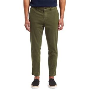 Drift- Garment-Dyed Stretch Twill Chino, Algae 6895, 28W x 30L