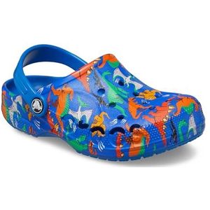 Crocs Baya Clog K voor kinderen, uniseks, Bedrukt Bright Cobalt, 28/29 EU