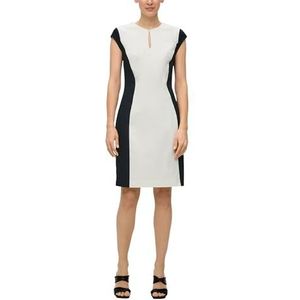 Jurk - Shiftjurk - Luxueuze Lyocellmix - Halflange Mouwen - Korte Lengte