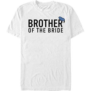 Disney Classics Mickey & Friends - Brother of the Bride Unisex Crew neck T-Shirt White XL