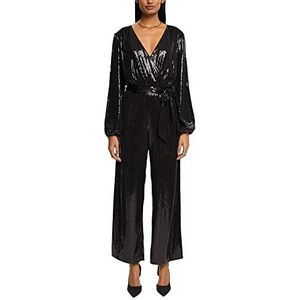 ESPRIT Collection Dames 112EO1L303 overalls, 001/BLACK, S
