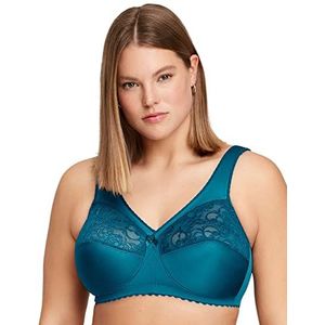 Glamorise Beugelloze steunbeha voor dames, Benzine Blauw, 95B