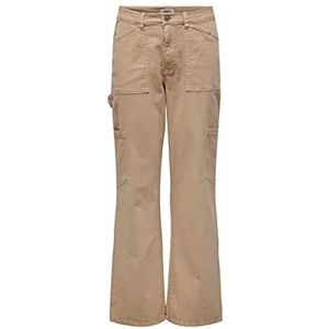 ONLY Onlvox Hw STR Cargo Pant PNT broek voor dames, Nomad, 32 NL/S/L