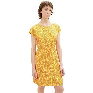 Tom Tailor Denim Gekleed dames 1032242,32188 - Orange Flower Print,S