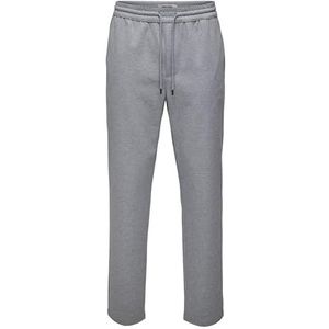 Only & Sons - ONSLINUS - Broek - Grijs - Tapered