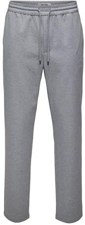 Only & Sons - ONSLINUS - Broek - Grijs - Tapered