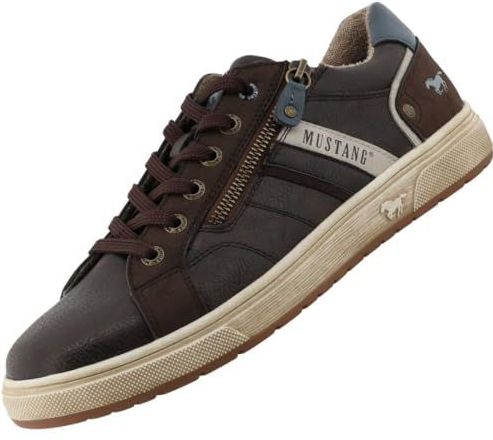 MUSTANG Sneakers laag 'Merian'  mokka