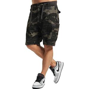 Brandit Packham Vintage shorts voor heren, camouflage (dark camo), XL