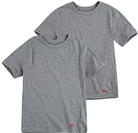 LEVI'S - Kids T-shirt - 2-Pack - Effen - Korte Mouwen - Comfortabel