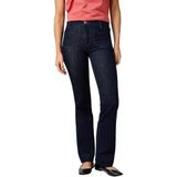 Wrangler Dames Jeans Flare, Flare Fit, uitlopende pijpen, Soft Moonlight, 24W x 32L
