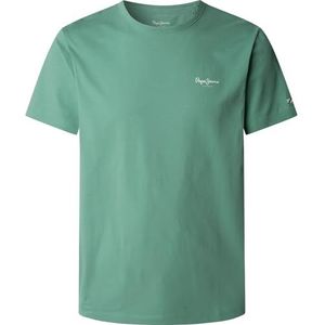 PEPE JEANS - T-shirt - Groen - Katoen - Korte Mouwen