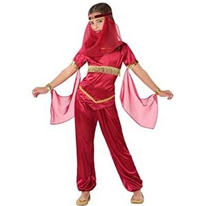 Atosa 61485 Arabische prinses rode kostuums rond de wereld, meisje, 10-12 jaar