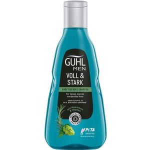 Guhl Men Voll& Stark Shampoo - Inhoud: 250 ml - Haartype: dun, fijn, normaal