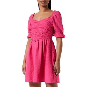 caneva Dames off-shoulder mini-jurk 19323127-CA02, roze, S, roze, S