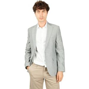 Bonamaison Herenjas Regular Fit 6 Drop Business Suit Jacket, Grijs, Standaard