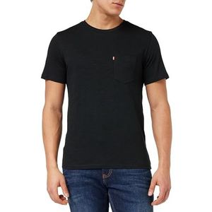 Levi's Heren Ss Classic Pocket Tee Non Graphic Tees, Mineral Black, XL