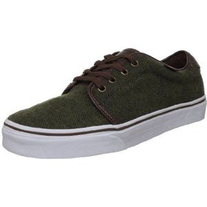 Vans U 159 Vulcanized, uniseks sneakers voor volwassenen, Green Hunter Green, 41 EU