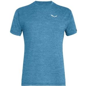 SALEWA Puez Melange Dry T-Shirt Men, Cendre Blue Melange, S