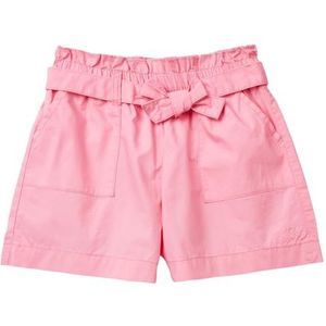 United Colors of Benetton Shorts voor meisjes en meisjes, Roze, 140 cm