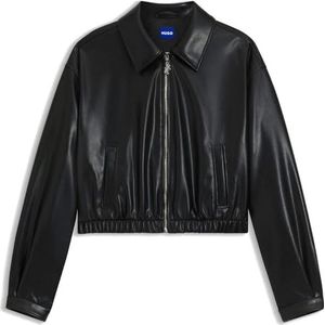 Hugo - Autene-1 - Jas - Blauw - Cropped Pasvorm