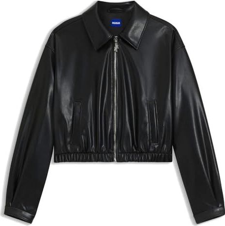 Hugo - Autene-1 - Jas - Blauw - Cropped Pasvorm