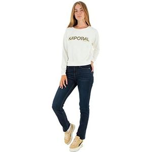 Kaporal Dames sweatshirt, model Fauve-Color Offwhi, S dames