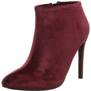 Blink Dames Alanis laarzen met korte schacht, Rood Bordeaux 34, 40 EU