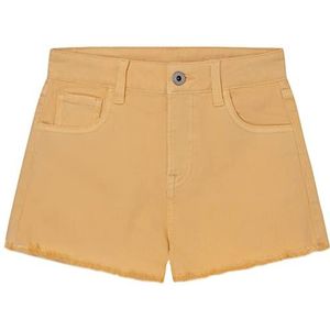 Pepe Jeans Patty Short Pants voor meisjes, Geel (Shine), 10 Jaar