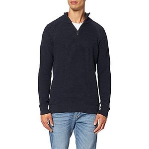 CASUAL FRIDAY Kristian Bubble Zipper Knit Pullover voor heren