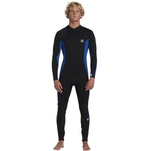 Billabong 302 Foil BZ FL FULLSUIT Natte jumpsuits voor heren, Mid Blue, MS