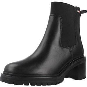 TOMMY HILFIGER - Laarzen - Zwart - Leer