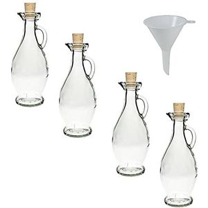 Viva-huishoudelijke artikelen - mooi gevormde glazen flessen