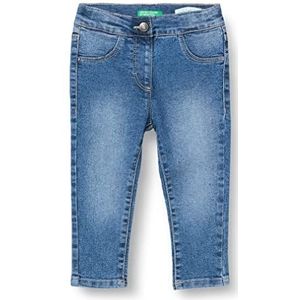 United Colors of Benetton Broek voor meisjes en meisjes, Lichtblauw denim 902, 3 anni